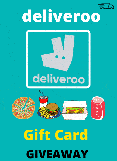 deliveroo & cash app free gift card giveaway