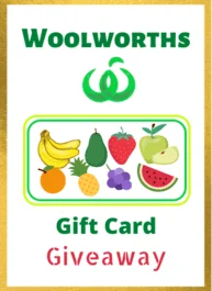 woolworths gift card giveaway offer