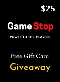 free gamestop $25 gift card giveaway