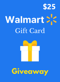 free walmart $25 gift card giveaway