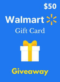 free walmart $50 gift card giveaway