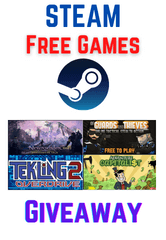 STEAM free games giveaway